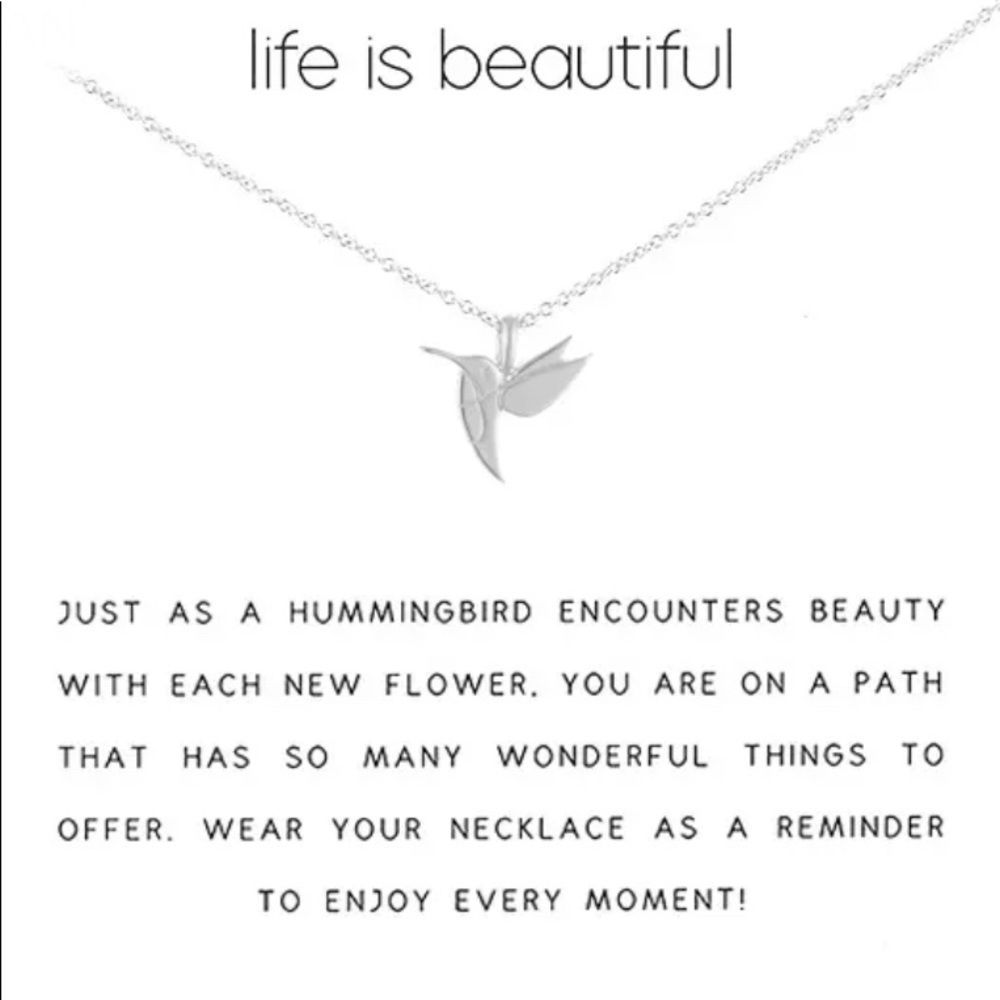 Humming Bird Necklace
